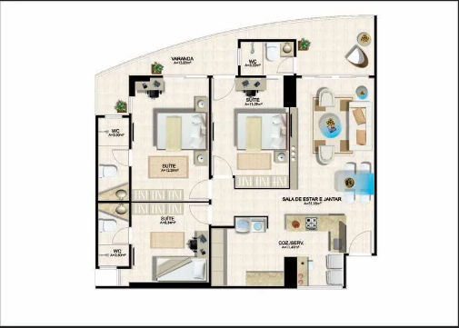Imagem Apartamento com 3 Quartos à Venda, 94 m²em Aldeota - Fortaleza Imagem Apartamento com 3 Quartos à Venda, 94 m²em Aldeota - Fortaleza