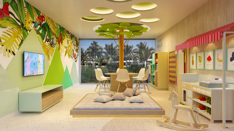 Imagem Apartamento com 1 Quarto à Venda, 29 m² em Praia de Muro Alto - Ipojuca