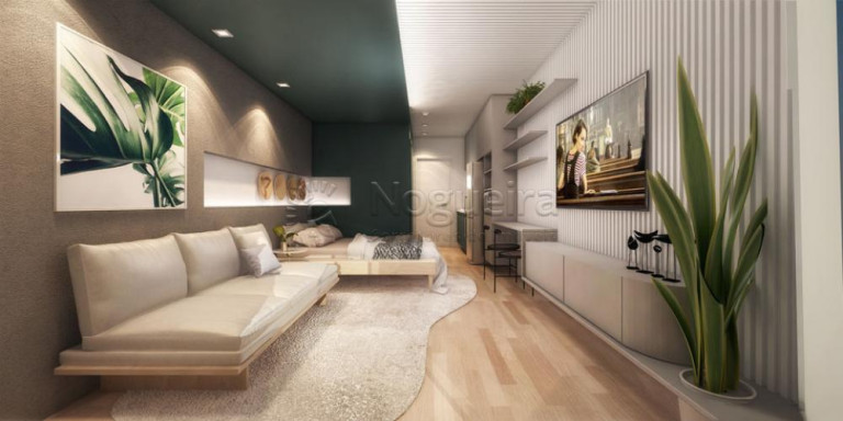 Imagem Apartamento com 1 Quarto à Venda, 29 m² em Muro Alto - Ipojuca