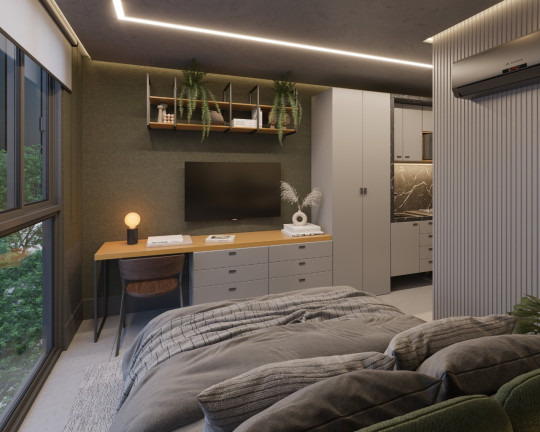 Imagem Flat com 1 Quarto à Venda,  em Cabo Branco - João Pessoa
