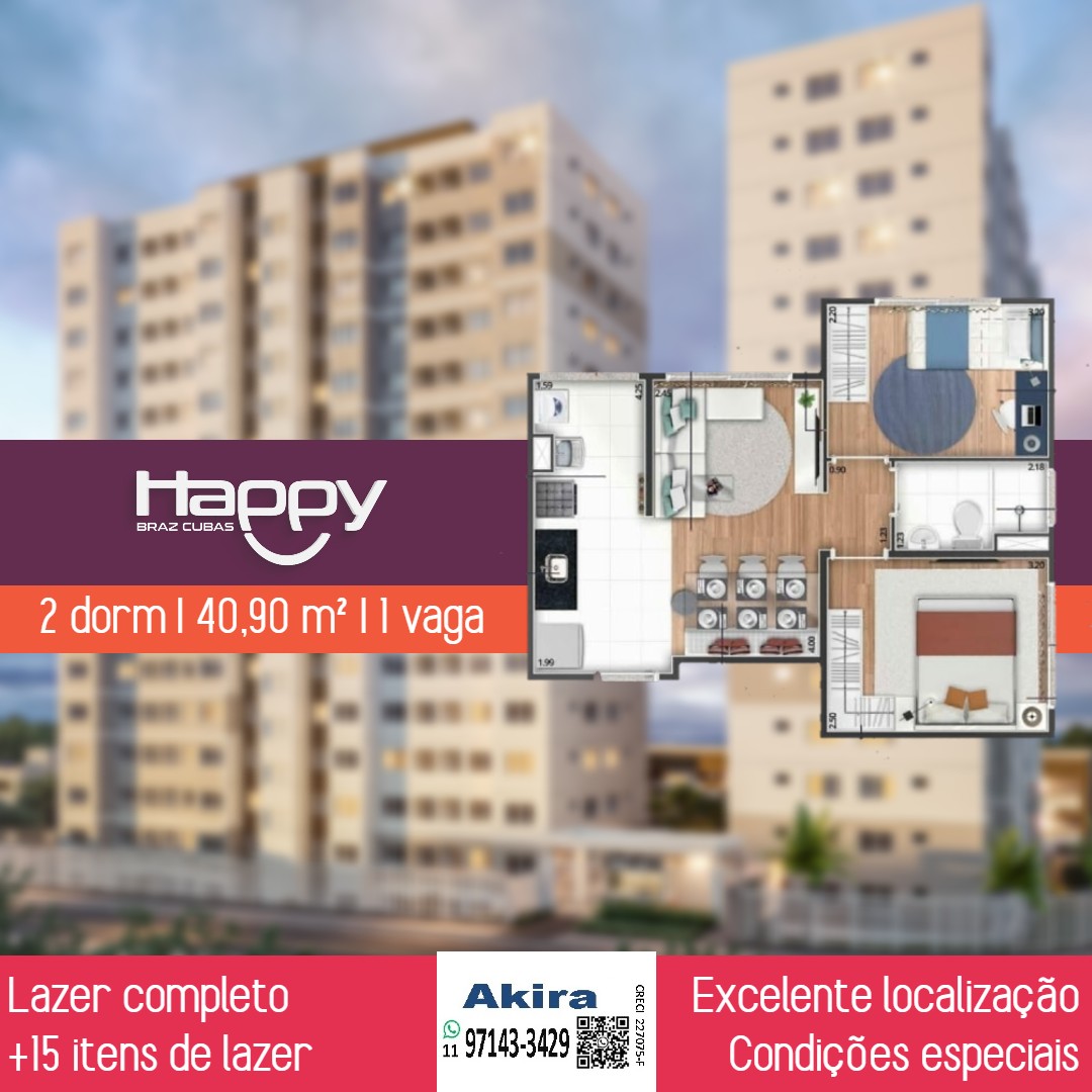 Imagem Apartamento com 2 Quartos à Venda, 42 m²em Vila Nova Cintra - Mogi das Cruzes Imagem Apartamento com 2 Quartos à Venda, 42 m²em Vila Nova Cintra - Mogi das Cruzes
