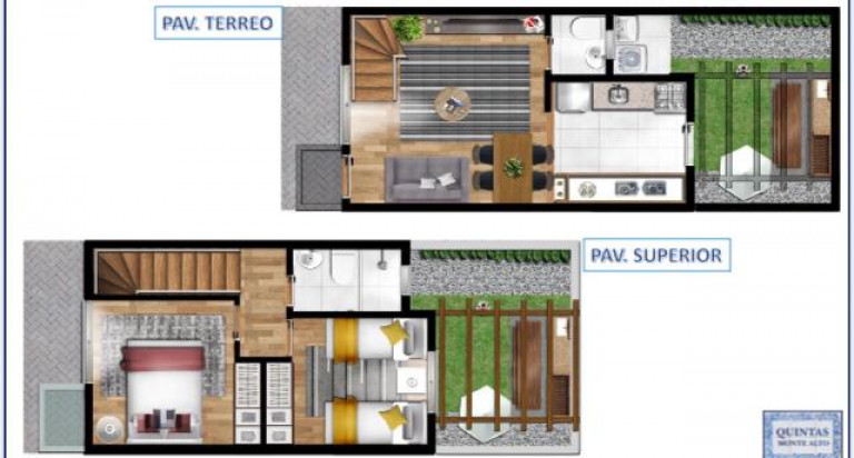 Imagem Casa de Condomínio com 2 Quartos à Venda, 50 m² em Parque Monjolo - Cotia Imagem Casa de Condomínio com 2 Quartos à Venda, 50 m² em Parque Monjolo - Cotia