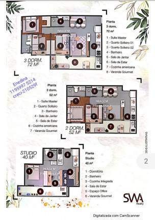 Imagem Apartamento com 2 Quartos à Venda, 69 m² em Chácara Seis de Outubro - São Paulo