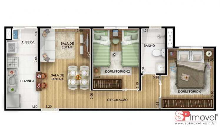 Imagem Apartamento com 2 Quartos à Venda, 46 m² em Colônia (Zona Leste) - São Paulo Imagem Apartamento com 2 Quartos à Venda, 46 m² em Colônia (Zona Leste) - São Paulo