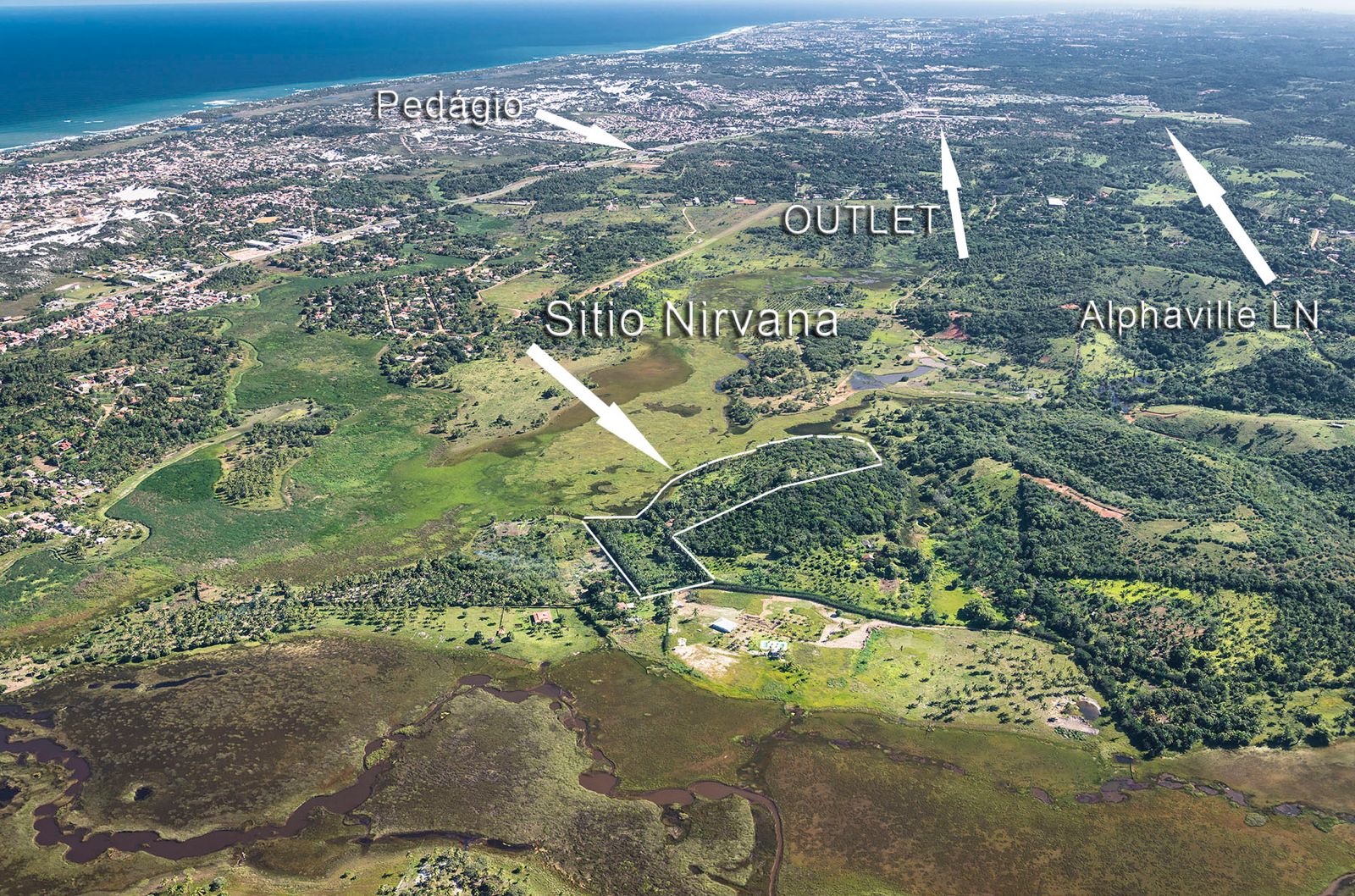 Imagem Terreno à Venda, 59 m²em Busca Vida (Abrantes) - Camaçari