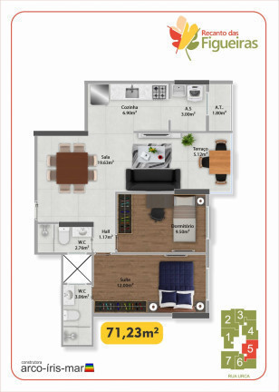 Imagem Apartamento com 2 Quartos à Venda, 71 m²em Guilhermina - Praia Grande Imagem Apartamento com 2 Quartos à Venda, 71 m²em Guilhermina - Praia Grande