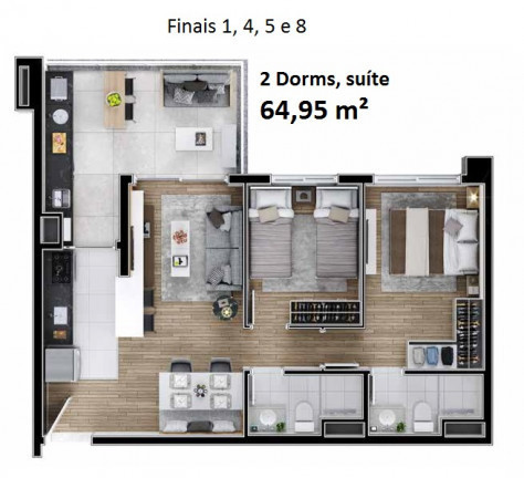 Imagem Apartamento com 2 Quartos à Venda, 137 m² em Paraíso - São Paulo Imagem Apartamento com 2 Quartos à Venda, 137 m² em Paraíso - São Paulo