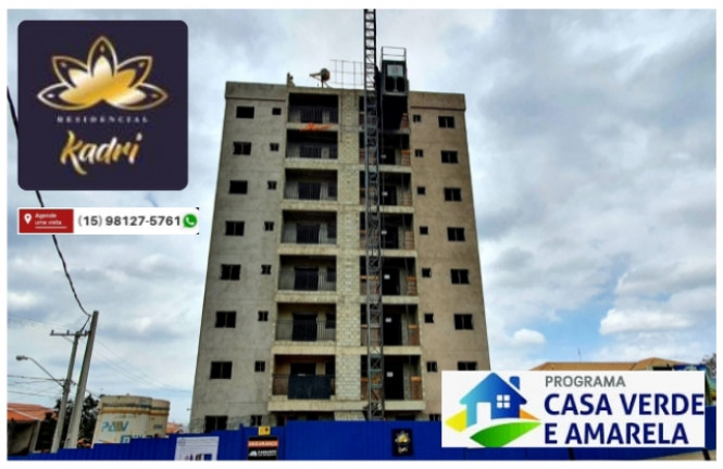 Imagem Apartamento com 2 Quartos à Venda, 59 m² em Wanel Ville - Sorocaba
