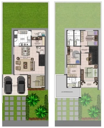 Imagem Sobrado com 3 Quartos à Venda, em Tarumã - Manaus Imagem Sobrado com 3 Quartos à Venda, em Tarumã - Manaus