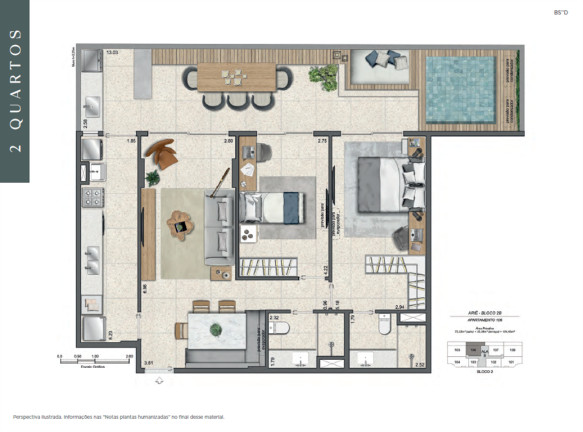 Imagem Apartamento com 2 Quartos à Venda, 55 m² em Gávea - Rio de Janeiro