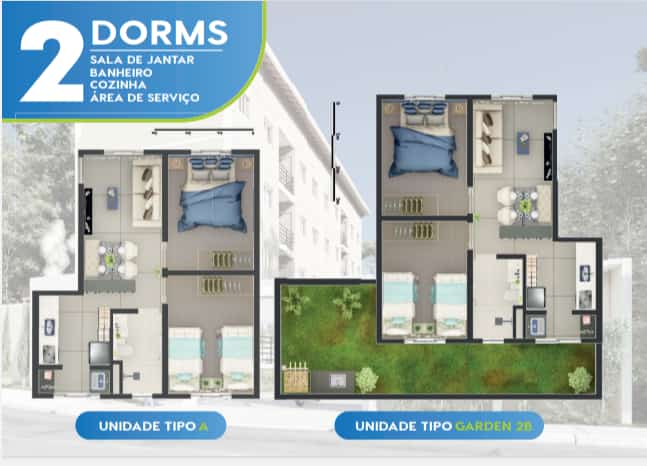 Imagem Apartamento com 2 Quartos à Venda, 44 m² em Jardim Recanto Suave - Cotia