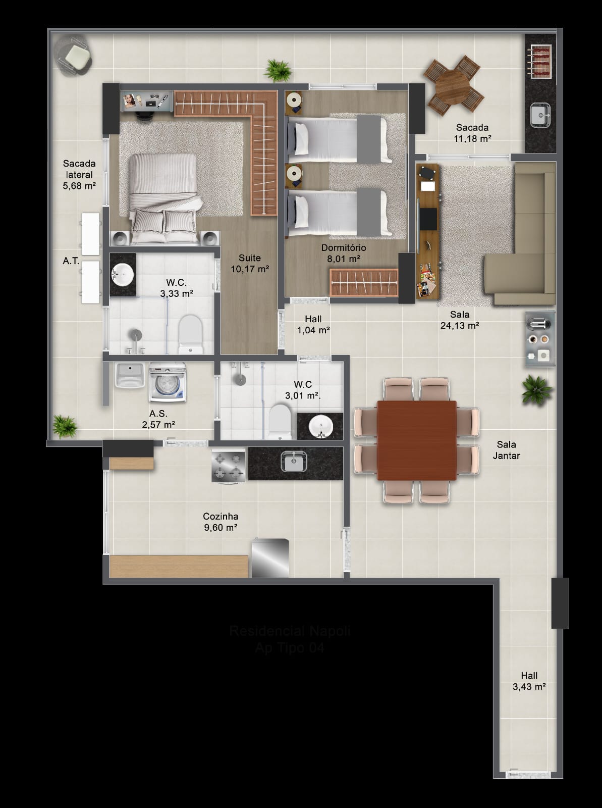 Imagem Apartamento com 3 Quartos à Venda, 121 m²em Guilhermina - Praia Grande Imagem Apartamento com 3 Quartos à Venda, 121 m²em Guilhermina - Praia Grande