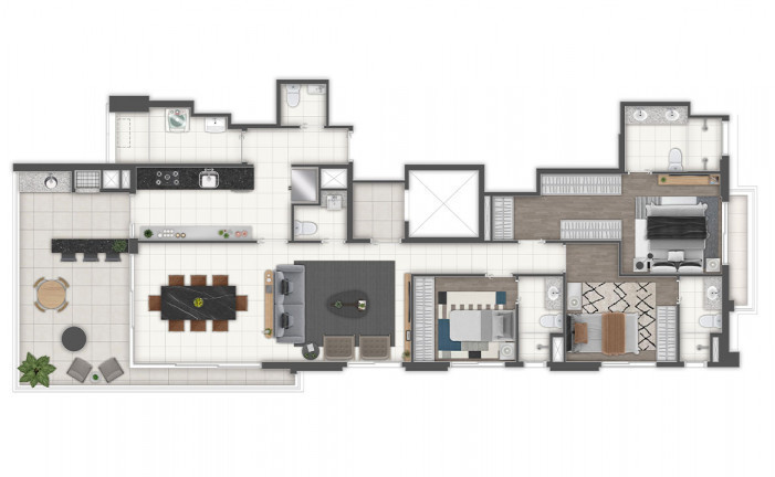 Imagem Apartamento com 3 Quartos à Venda, 143 m² em Vila Mascote - São Paulo Imagem Apartamento com 3 Quartos à Venda, 143 m² em Vila Mascote - São Paulo