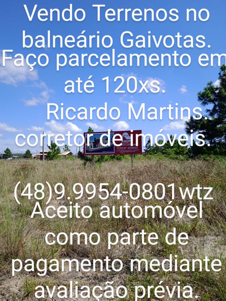 Imagem Terreno à Venda, 360 m²em Loteamento Santa Fé - Balneário Gaivota Imagem Terreno à Venda, 360 m²em Loteamento Santa Fé - Balneário Gaivota