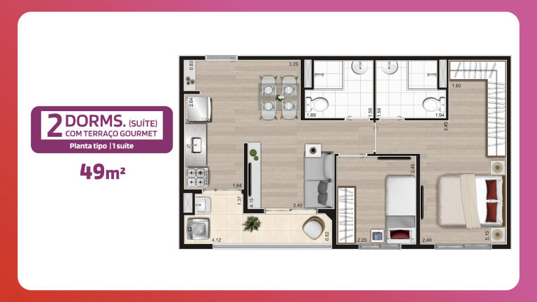 Imagem Apartamento com 2 Quartos à Venda,  em Vila Nova Mazzei - São Paulo