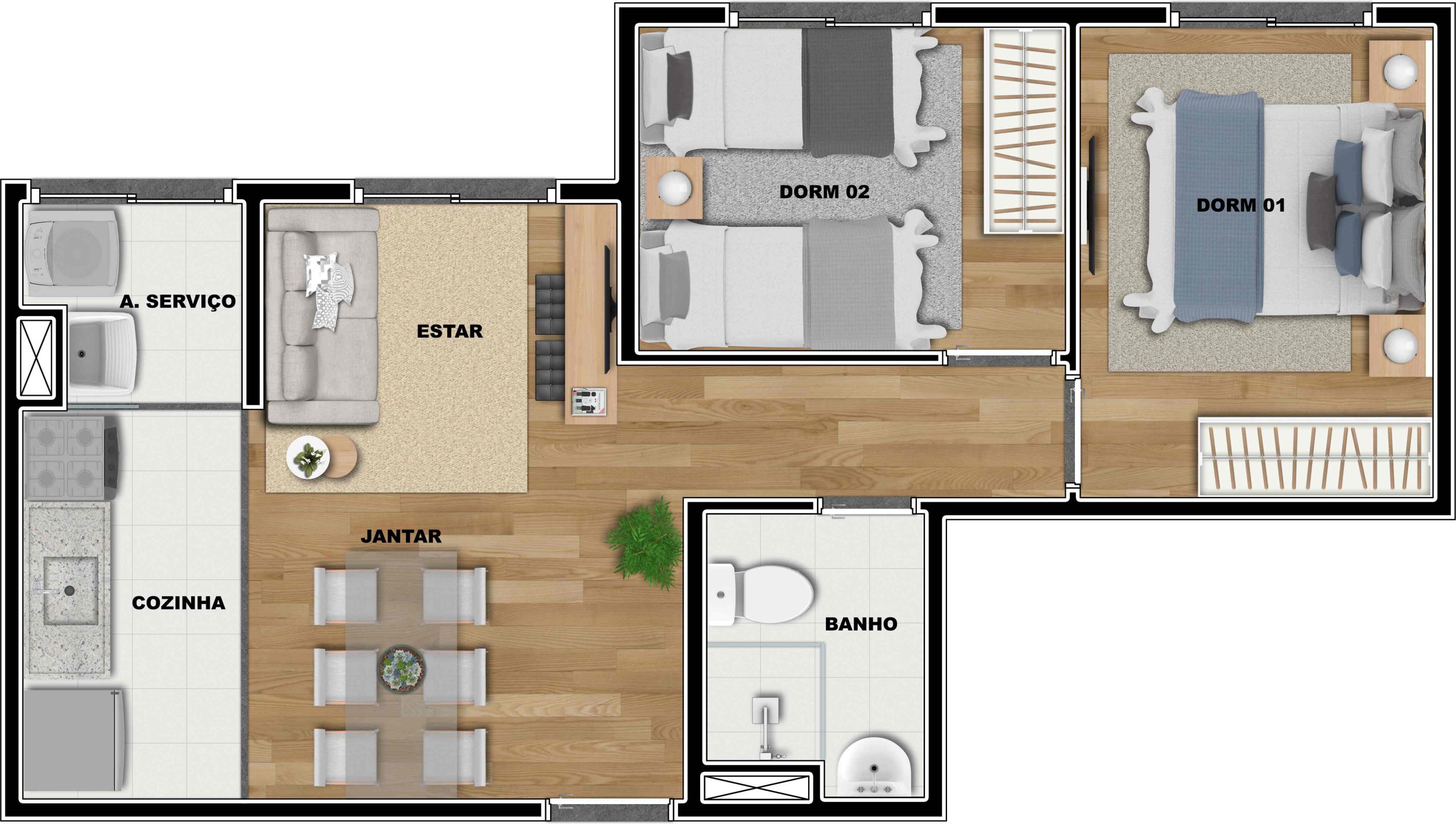 Imagem Apartamento com 2 Quartos à Venda, 42 m²em Imirim - São Paulo