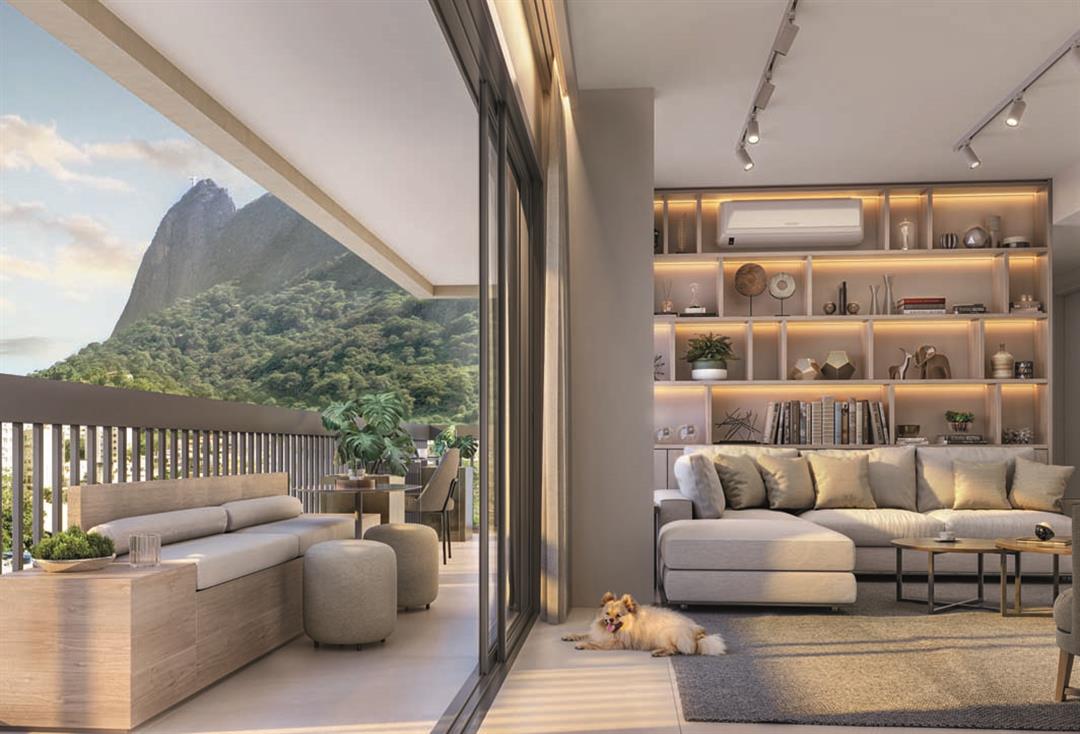 Imagem Apartamento com 3 Quartos à Venda, 84 m² em Humaitá - Rio de Janeiro