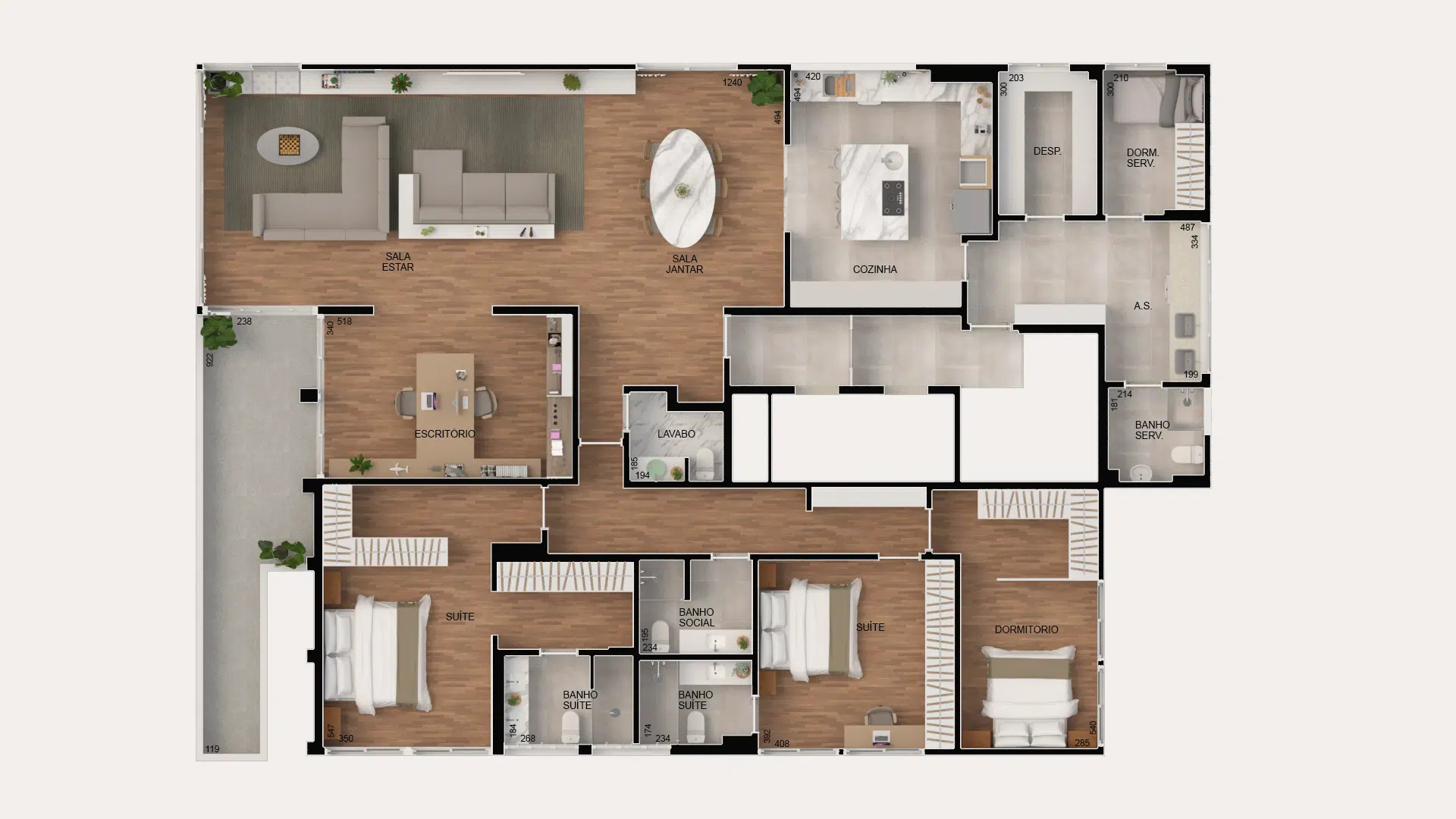 Imagem Apartamento com 3 Quartos à Venda, 270 m²em Higienópolis - São Paulo Imagem Apartamento com 3 Quartos à Venda, 270 m²em Higienópolis - São Paulo