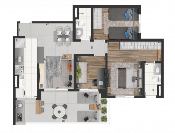 Imagem Apartamento com 2 Quartos à Venda, 58 m² em Penha de França - São Paulo