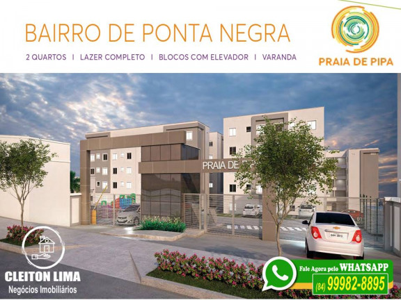 Apartamento com 2 Quartos à Venda, 42 m² em Nova Parnamirim - Parnamirim