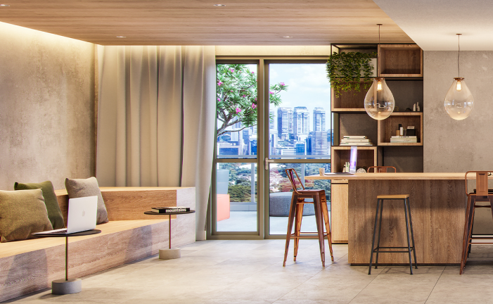 Imagem Apartamento com 1 Quarto à Venda, em Jardim das Acácias - São Paulo Imagem Apartamento com 1 Quarto à Venda, em Jardim das Acácias - São Paulo