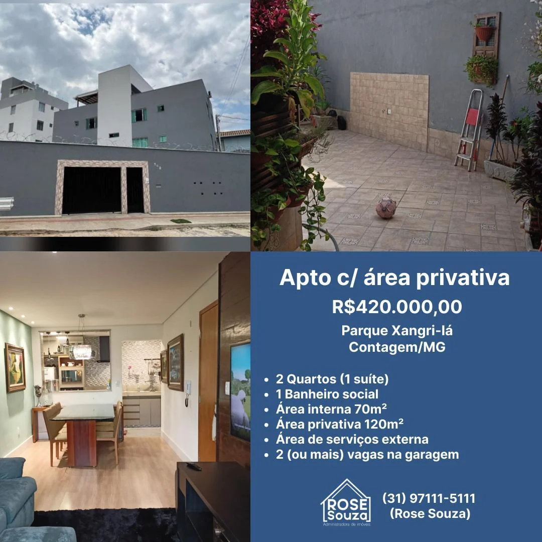 Foto do imóvel Apartamento com 2 Quartos à Venda, 70 m²em Parque Xangri-Lá - Contagem