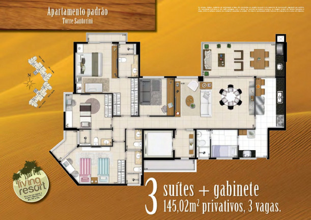 Imagem Apartamento com 4 Quartos à Venda, 163 m² em Manuel Dias Branco - Fortaleza Imagem Apartamento com 4 Quartos à Venda, 163 m² em Manuel Dias Branco - Fortaleza