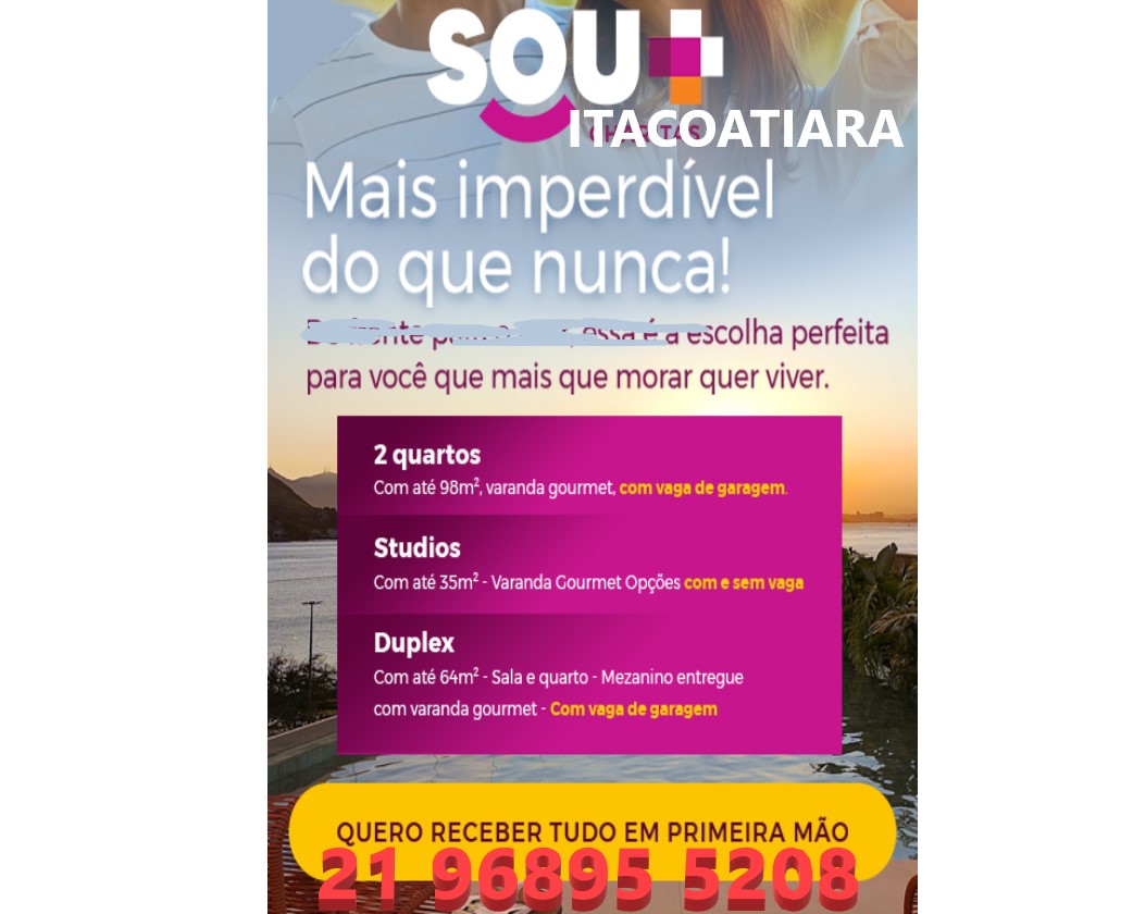 Imagem Apartamento com 1 Quarto à Venda, 40 m² em Itaipu - Niterói Imagem Apartamento com 1 Quarto à Venda, 40 m² em Itaipu - Niterói
