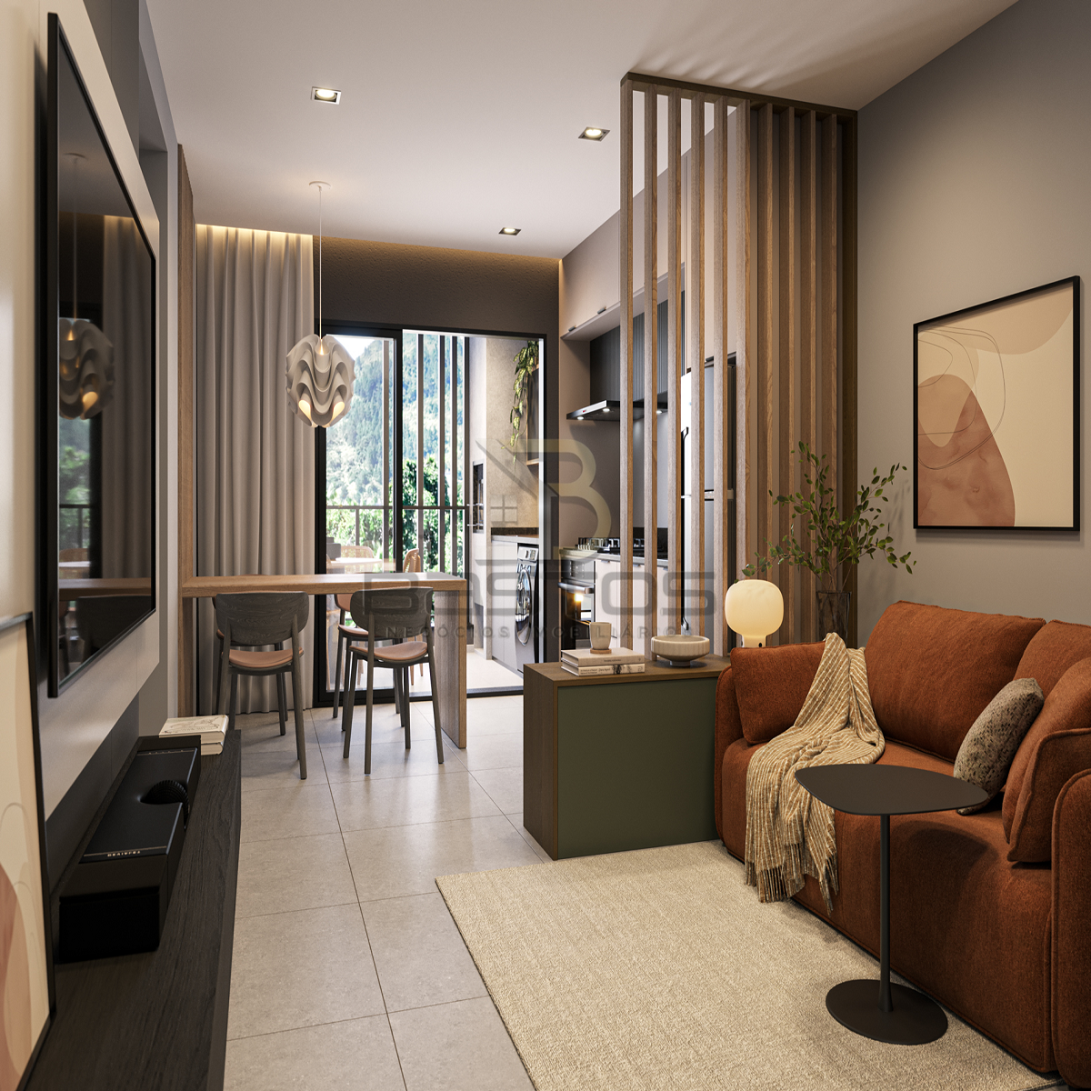 Imagem Apartamento com 1 Quarto à Venda, 40 m² em Toninhas - Ubatuba