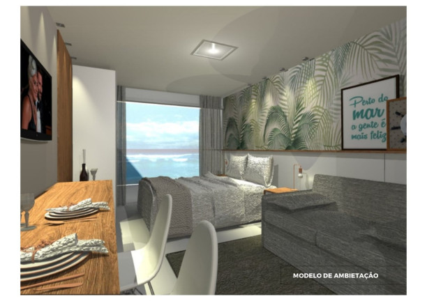 Imagem Apartamento com 1 Quarto à Venda, 21 m² em Porto de Galinhas - Ipojuca