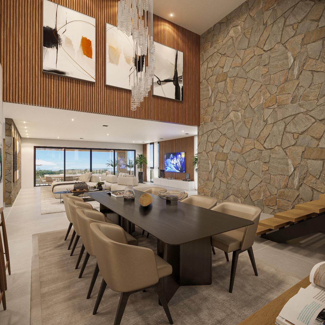 Imagem Casa de Condomínio com 5 Quartos à Venda, 610 m² em Guaxuma - Maceió