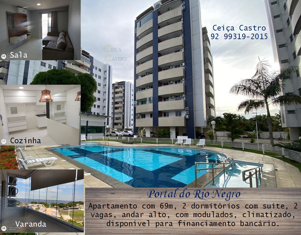 Apartamento com 2 Quartos à Venda, 69 m²em Santo Antônio - Manaus