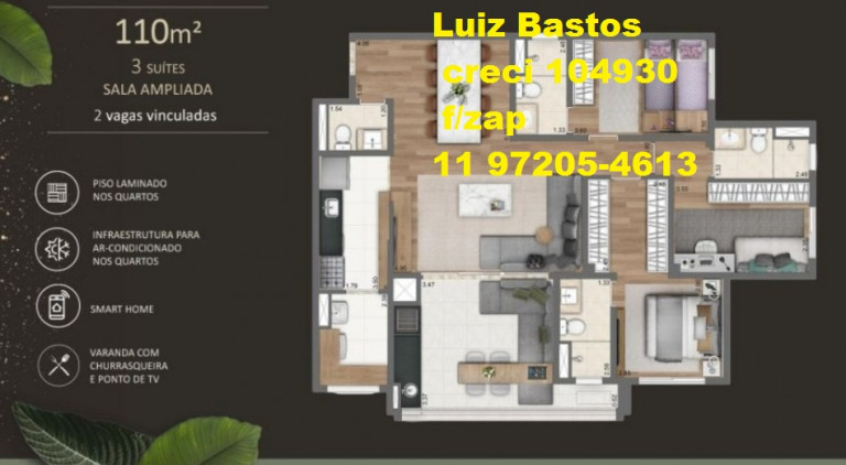 Imagem Apartamento com 4 Quartos à Venda, 109 m² em Parque São Jorge - São Paulo Imagem Apartamento com 4 Quartos à Venda, 109 m² em Parque São Jorge - São Paulo