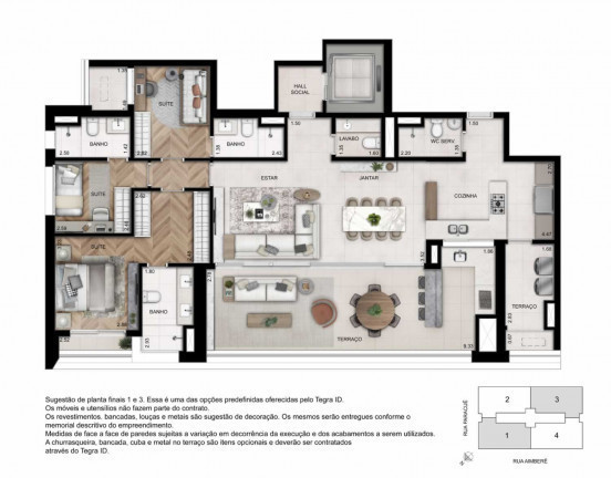 Imagem Apartamento com 4 Quartos à Venda, 157 m² em Sumaré - São Paulo