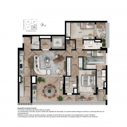 Imagem Apartamento com 3 Quartos à Venda, 140 m² em Vila Mariana - São Paulo