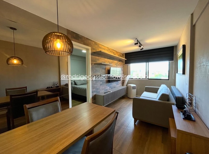 Imagem Apartamento com 1 Quarto à Venda ou Locação, 38 m² em Jatiúca - Maceió Imagem Apartamento com 1 Quarto à Venda ou Locação, 38 m² em Jatiúca - Maceió