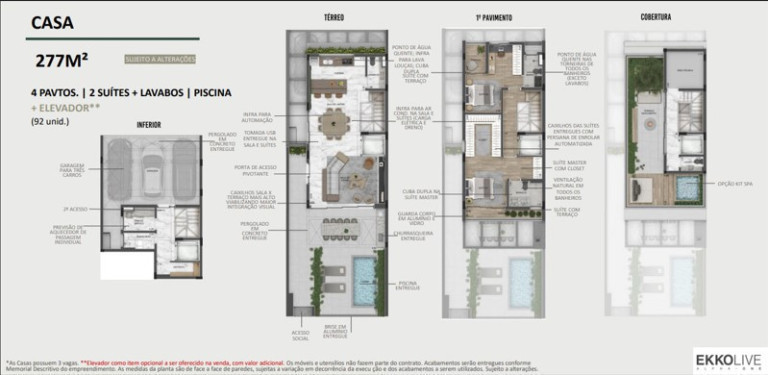 Imagem Casa de Condomínio com 3 Quartos à Venda,  em Tamboré - Barueri