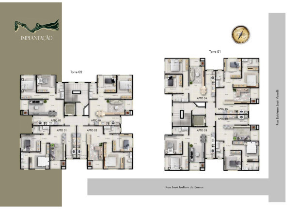 Imagem Apartamento com 1 Quarto à Venda, 56 m²em São Vicente - Itajaí Imagem Apartamento com 1 Quarto à Venda, 56 m²em São Vicente - Itajaí