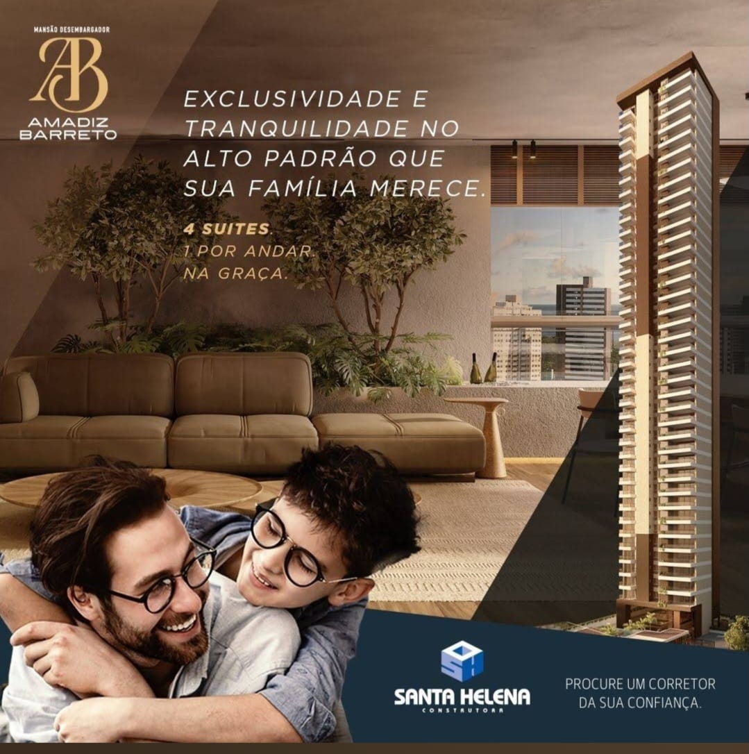 Imagem Apartamento com 4 Quartos à Venda, 210 m² em Graça - Salvador Imagem Apartamento com 4 Quartos à Venda, 210 m² em Graça - Salvador