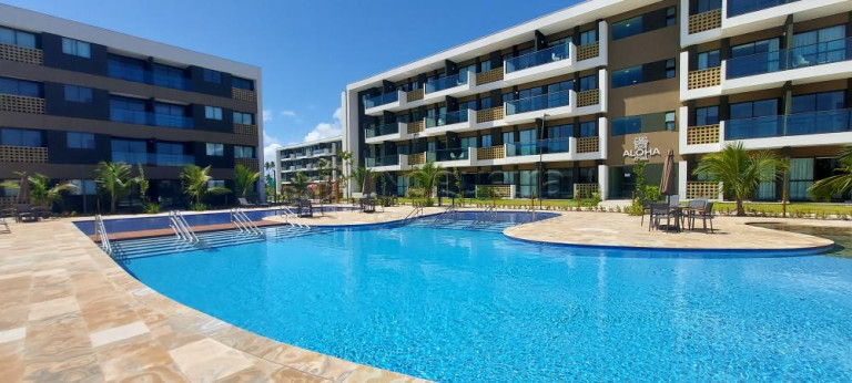 Flat com 1 Quarto à Venda, 29 m² em Muro Alto - Ipojuca