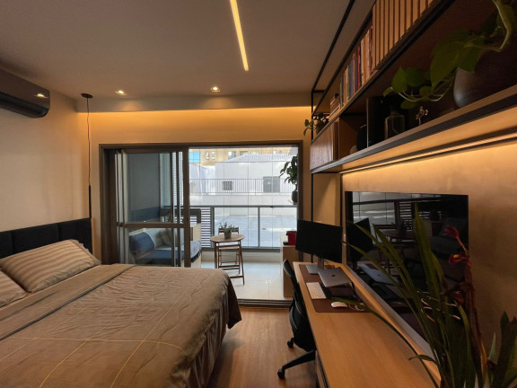 Imagem Studio com 1 Quarto à Venda ou Locação, 25 m² em Vila Clementino - São Paulo