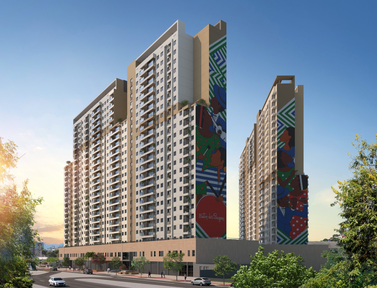 Apartamento com 2 Quartos à Venda, 53 m² em Santo Cristo - Rio de Janeiro