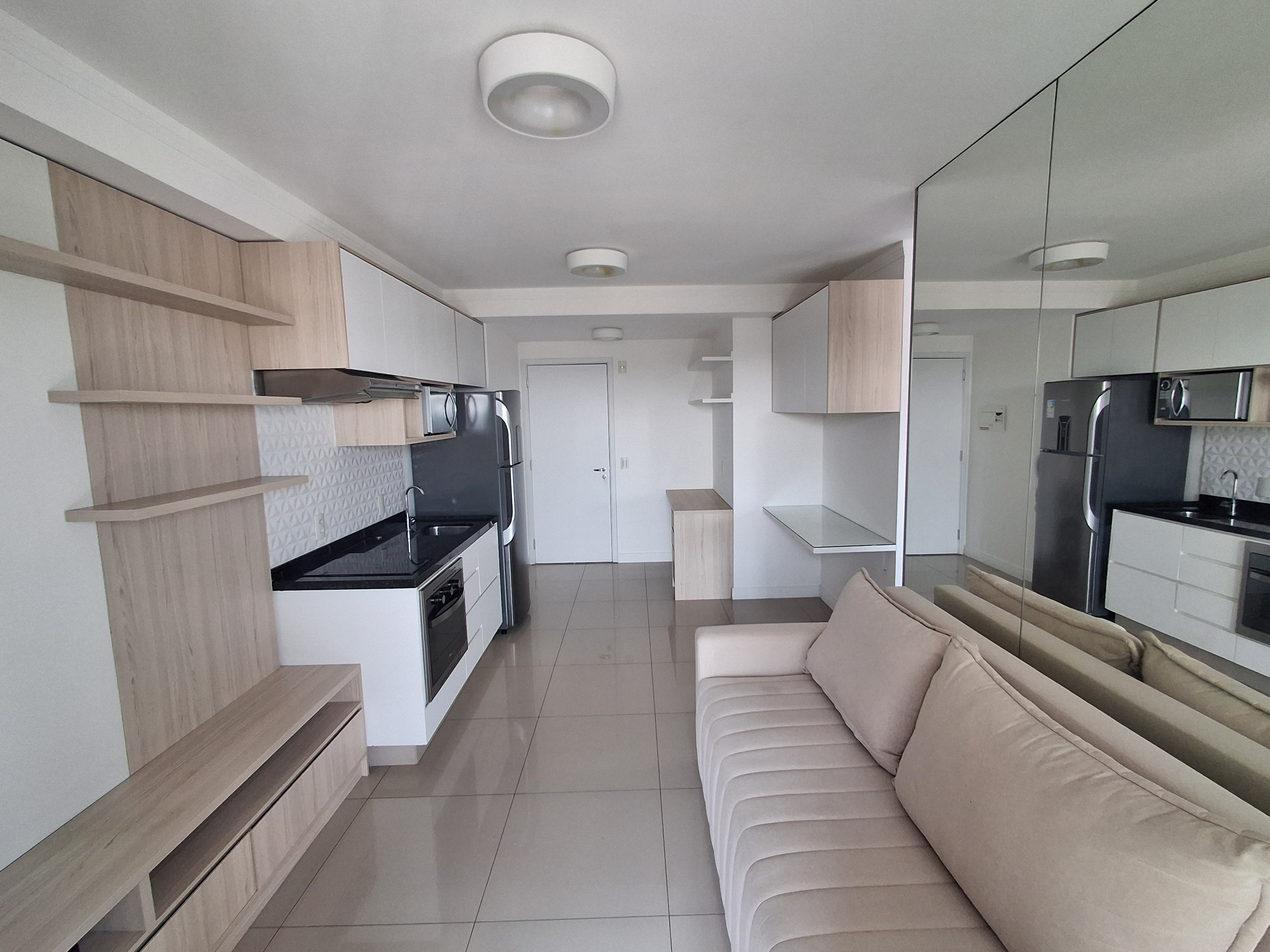 Imagem Apartamento com 1 Quarto para Alugar, 38 m²em Mirandópolis - São Paulo