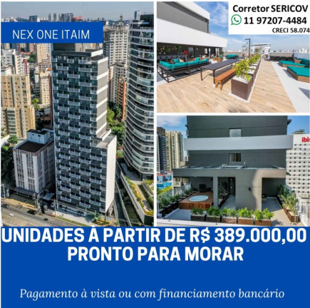 Imagem Apartamento com 1 Quarto à Venda, 27 m² em Vila Nova Conceição - São Paulo Imagem Apartamento com 1 Quarto à Venda, 27 m² em Vila Nova Conceição - São Paulo