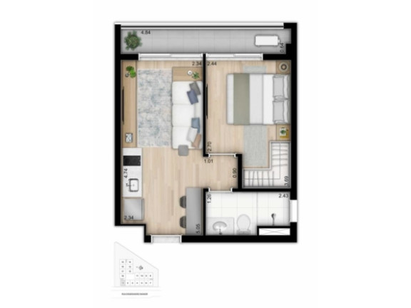 Imagem Apartamento com 3 Quartos à Venda, 115 m² em Vila Pirajussara - São Paulo