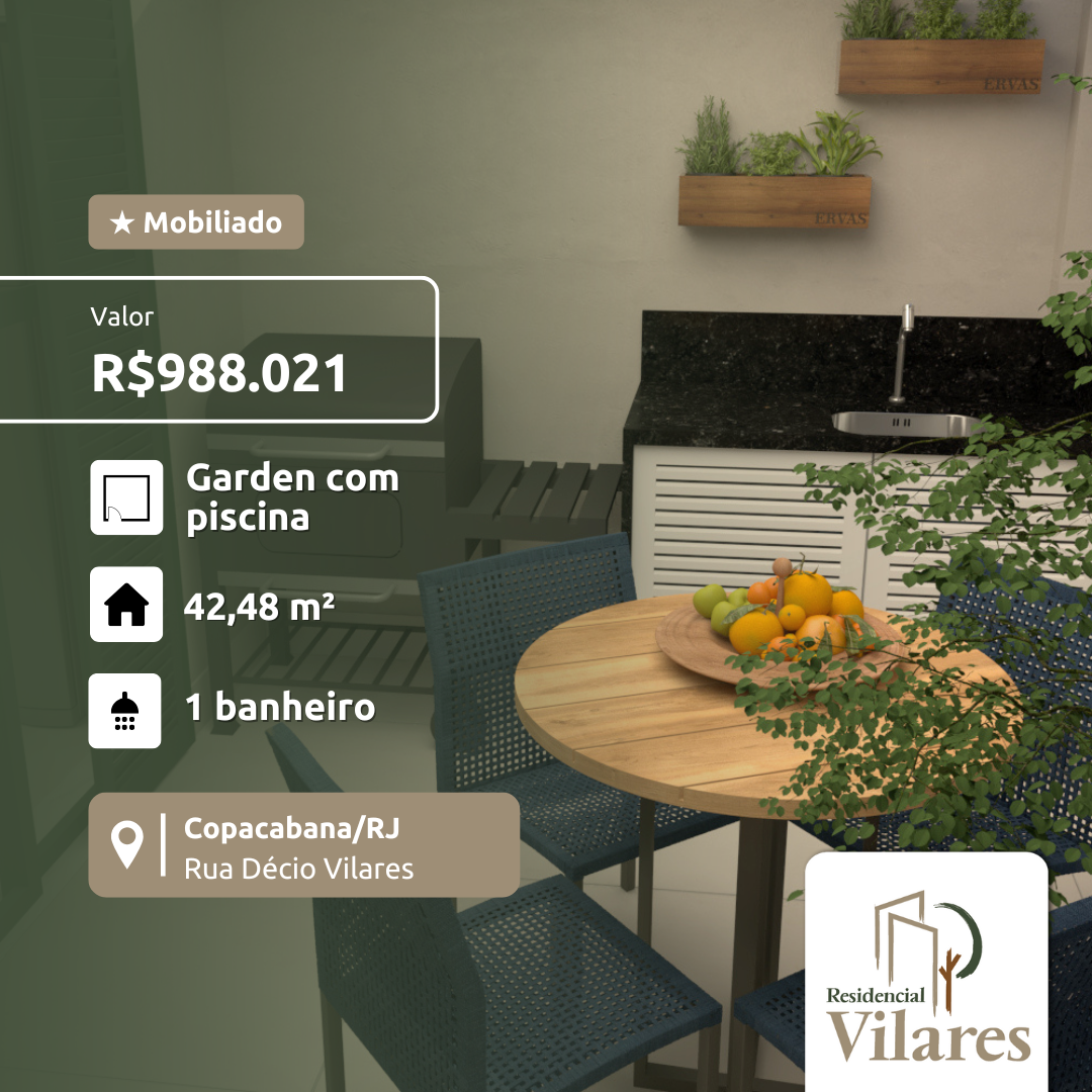 Imagem Apartamento com 1 Quarto à Venda, 33 m²em Copacabana - Rio de Janeiro Imagem Apartamento com 1 Quarto à Venda, 33 m²em Copacabana - Rio de Janeiro