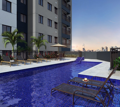 Imagem Apartamento com 2 Quartos à Venda, 42 m² em Parque Maria Helena - São Paulo