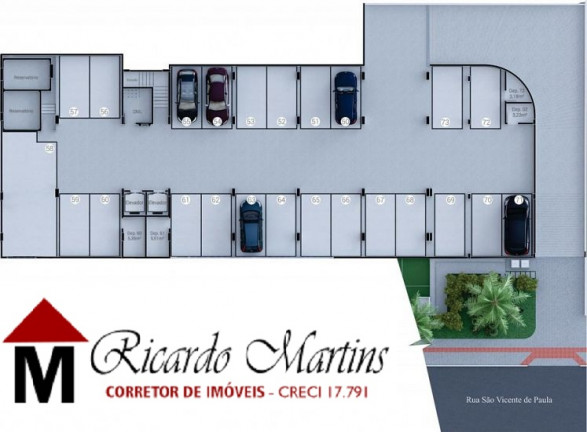 Imagem Apartamento com 2 Quartos à Venda, 70 m²em Michel - Criciúma