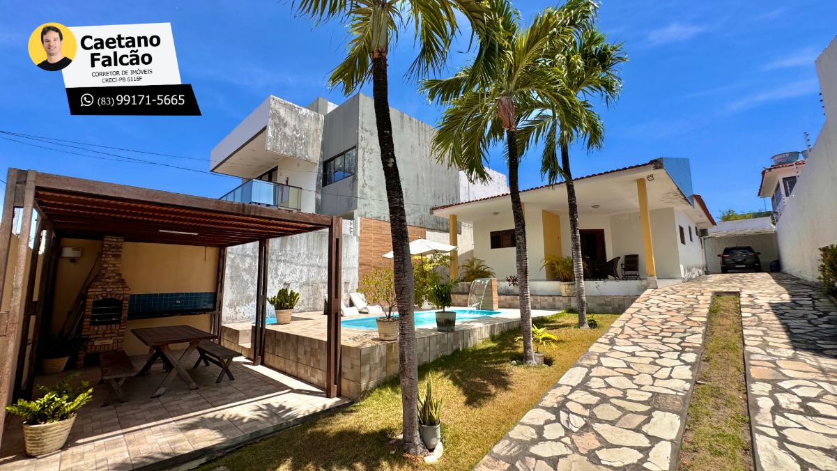 Imagem Casa com 3 Quartos à Venda, 130 m² em Jardim Cidade Universitária - João Pessoa