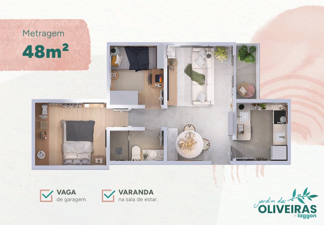 Imagem Apartamento com 2 Quartos à Venda, 50 m² em Jardim - Santo André Imagem Apartamento com 2 Quartos à Venda, 50 m² em Jardim - Santo André